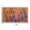 Edge Collections - 17" X 29" - Multicolor - Durable Floral Welcome Outdoor Doormat - 1 Piece